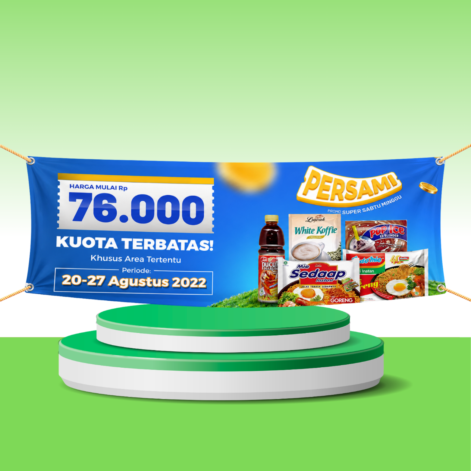 Spanduk Flexy Korea 440gr