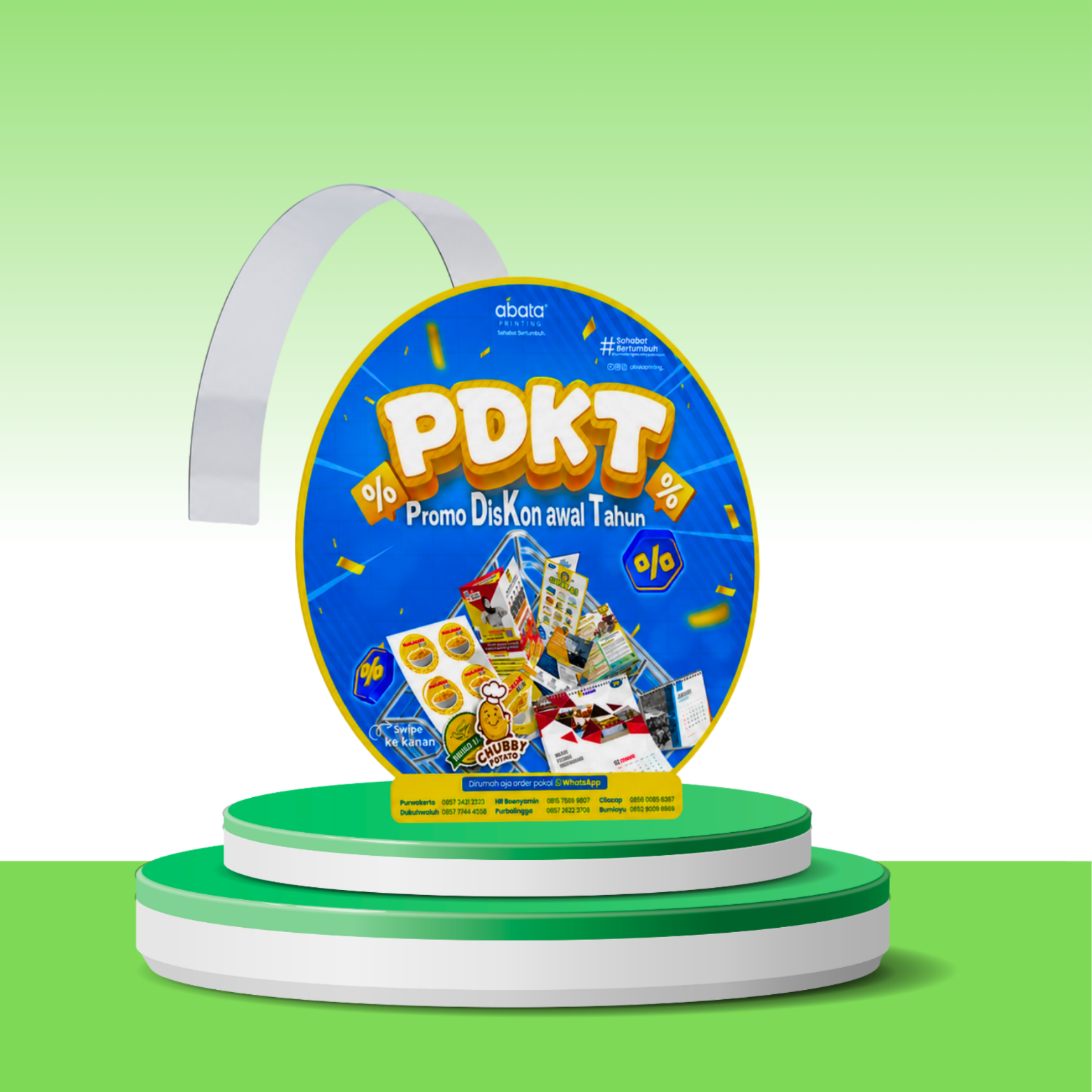Wobbler Diameter 10 cm